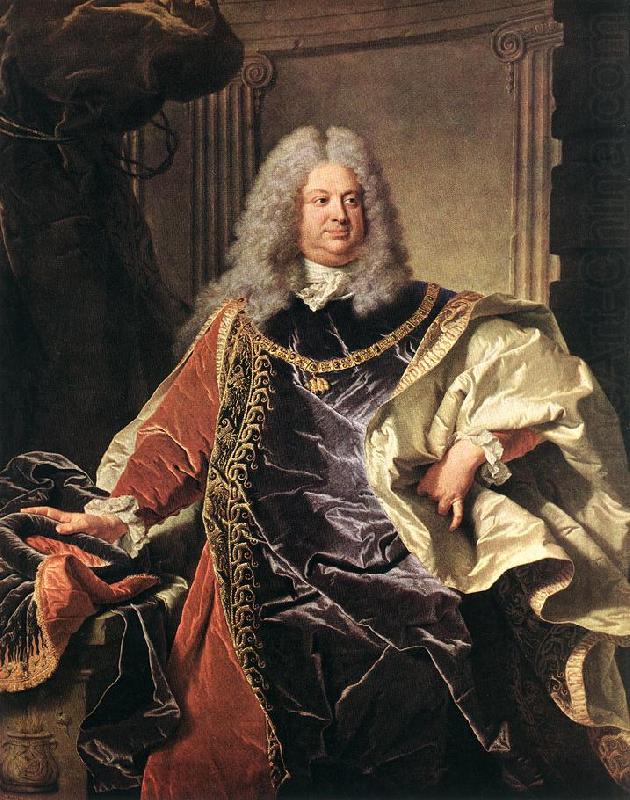 Portait of Count Sinzendorf, RIGAUD, Hyacinthe